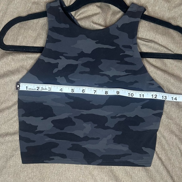 Athleta Black and Gray Camo Sports Bra - Picture 4 of 7